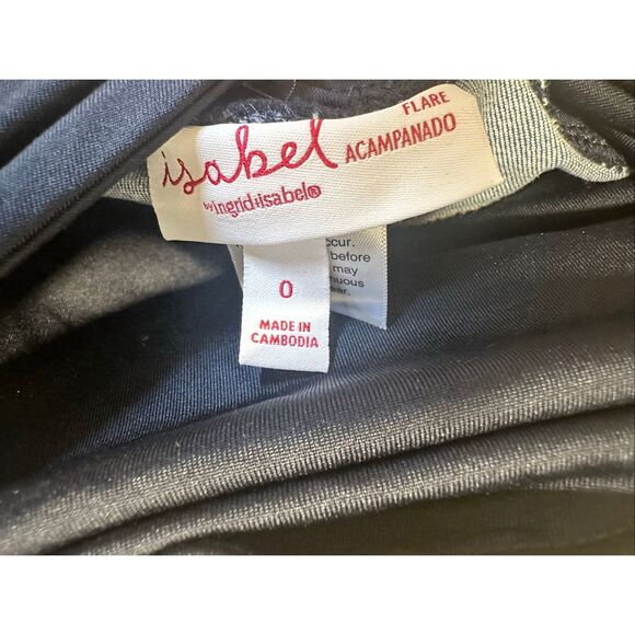 Ingrid & Isabel Over The Belly High Rise Flare Maternity Jeans Size 0 - Picture 8 of 8